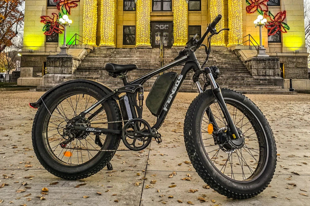 Conquer Winter & All-Terrain Adventures with FENGQS Fat Tire Electric Bikes