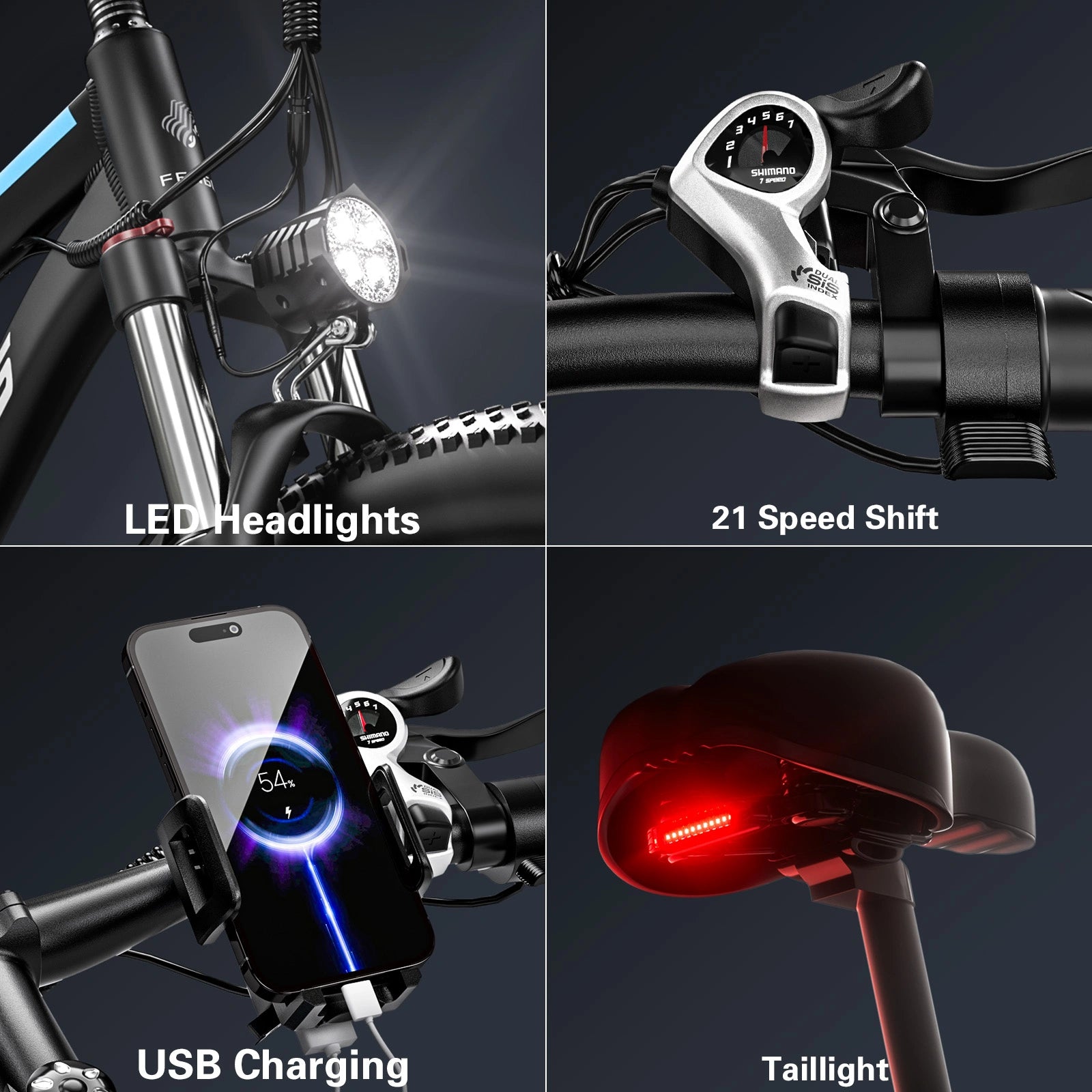 FENGQSQ8 Mountain Electric Bike