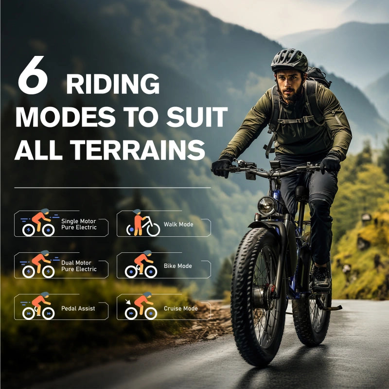 FENGQS Q8 Plus Adult Electric Bikes