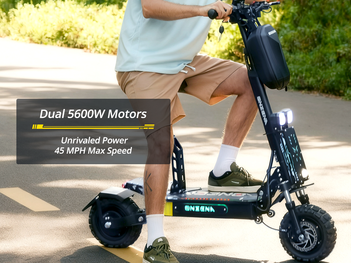 FENGQS GT7 Dual Motor 11" Electric Scooter for Adults