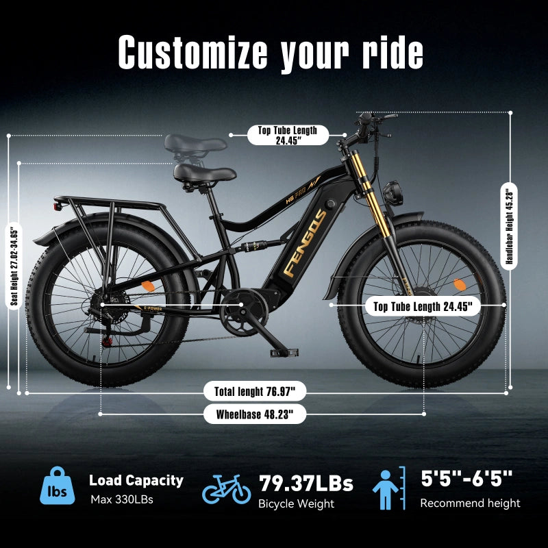 FENGQS H6 PRO Off-Road Electric Bikes