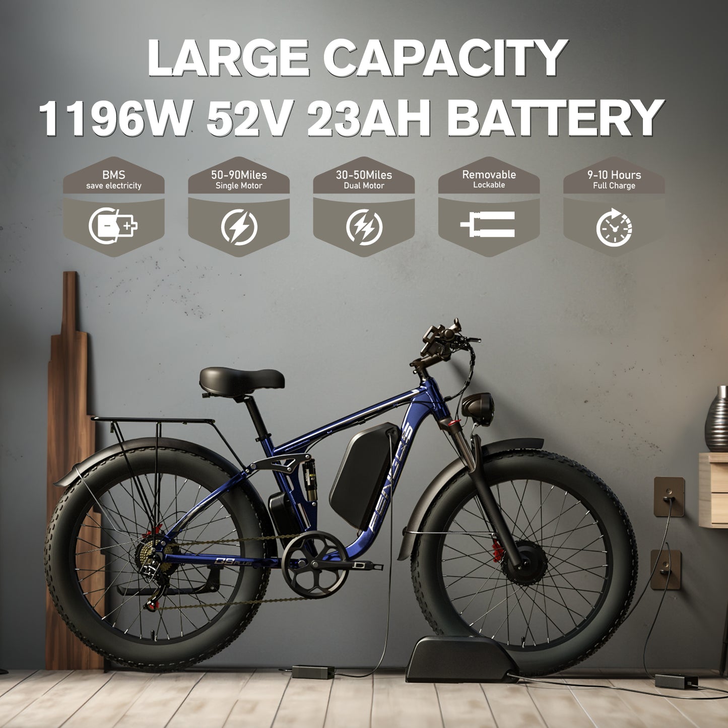 Ebike-Q8Plus Electric Bike for Adults