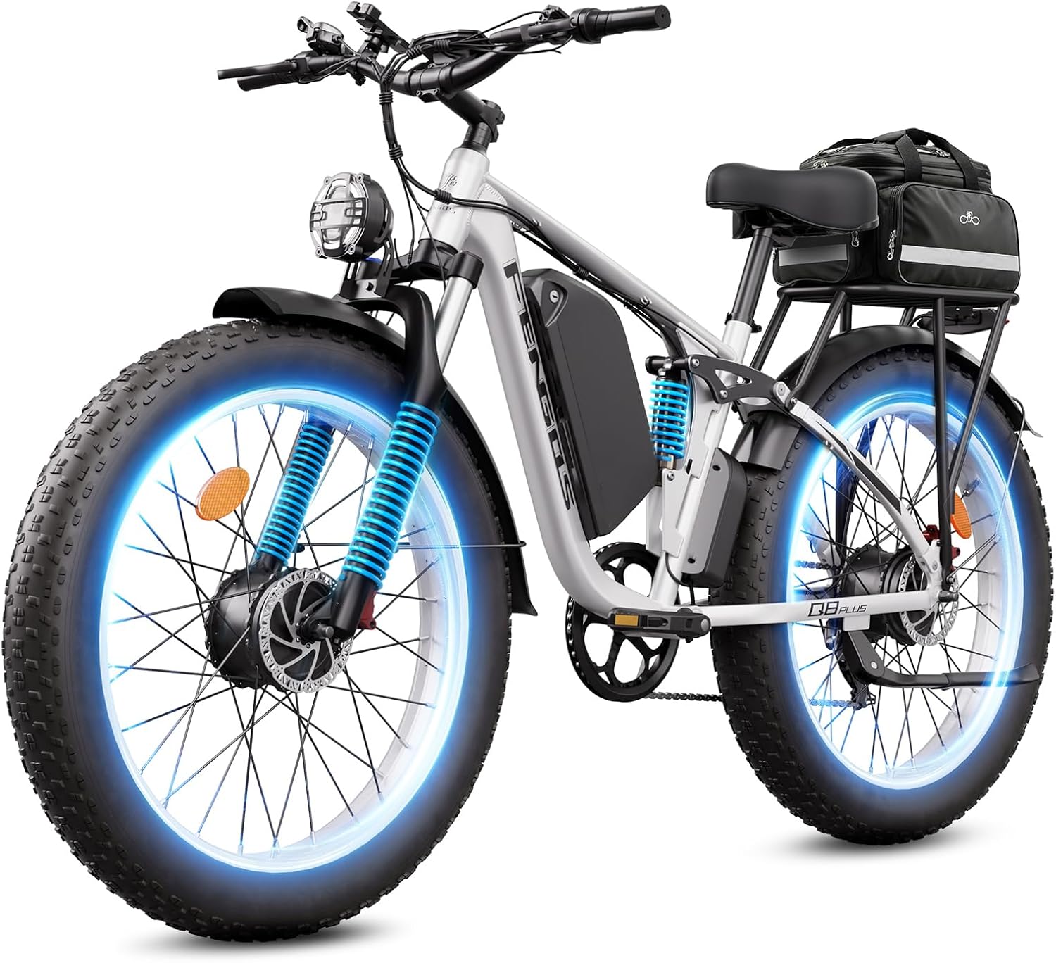 FENGQS Q8Plus 24-inch Adult Off-Road Electric Bike