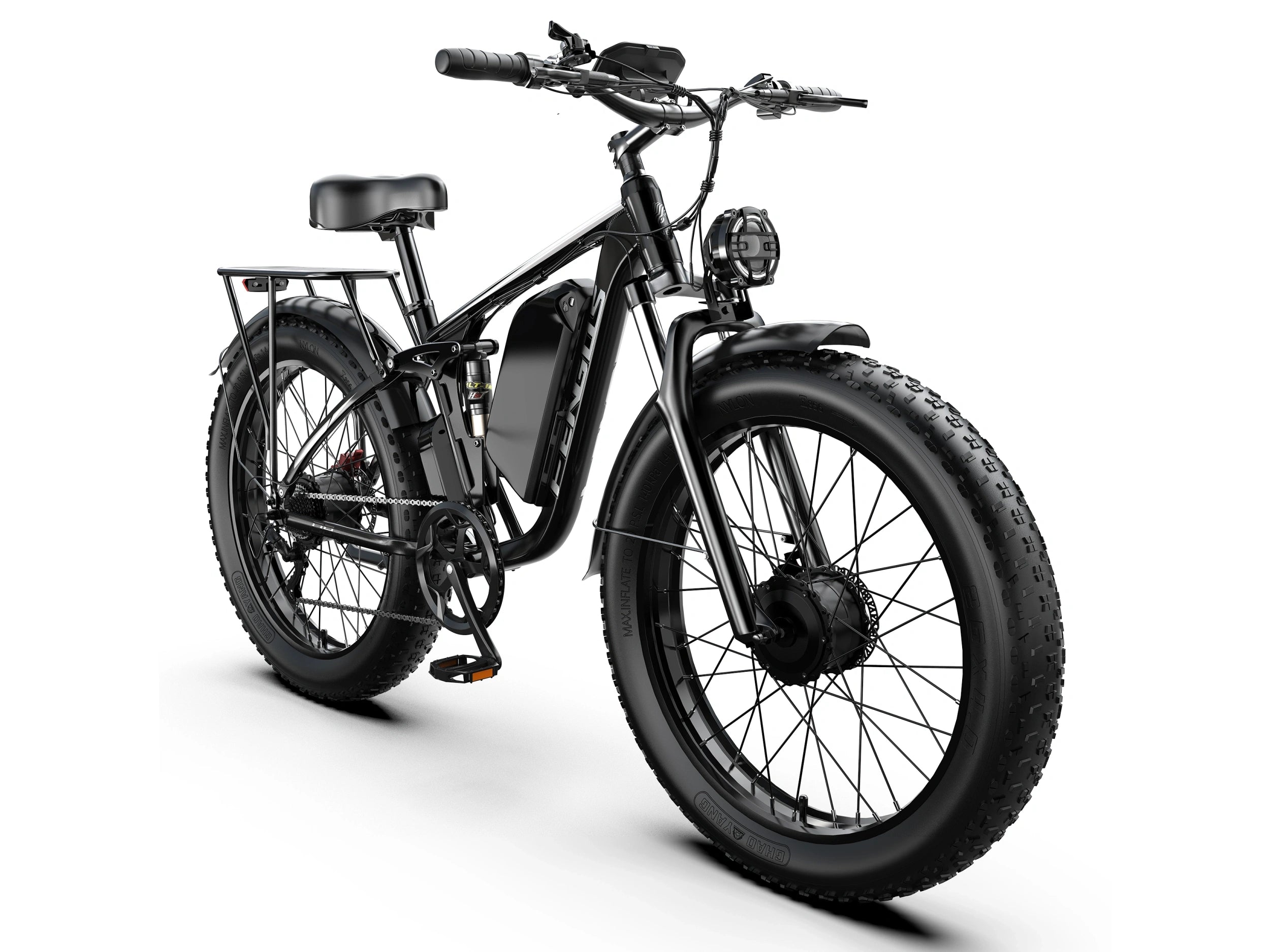 FENGQS Q8 Plus 26" Adult Fat Tyre Off-Road E-Bikes