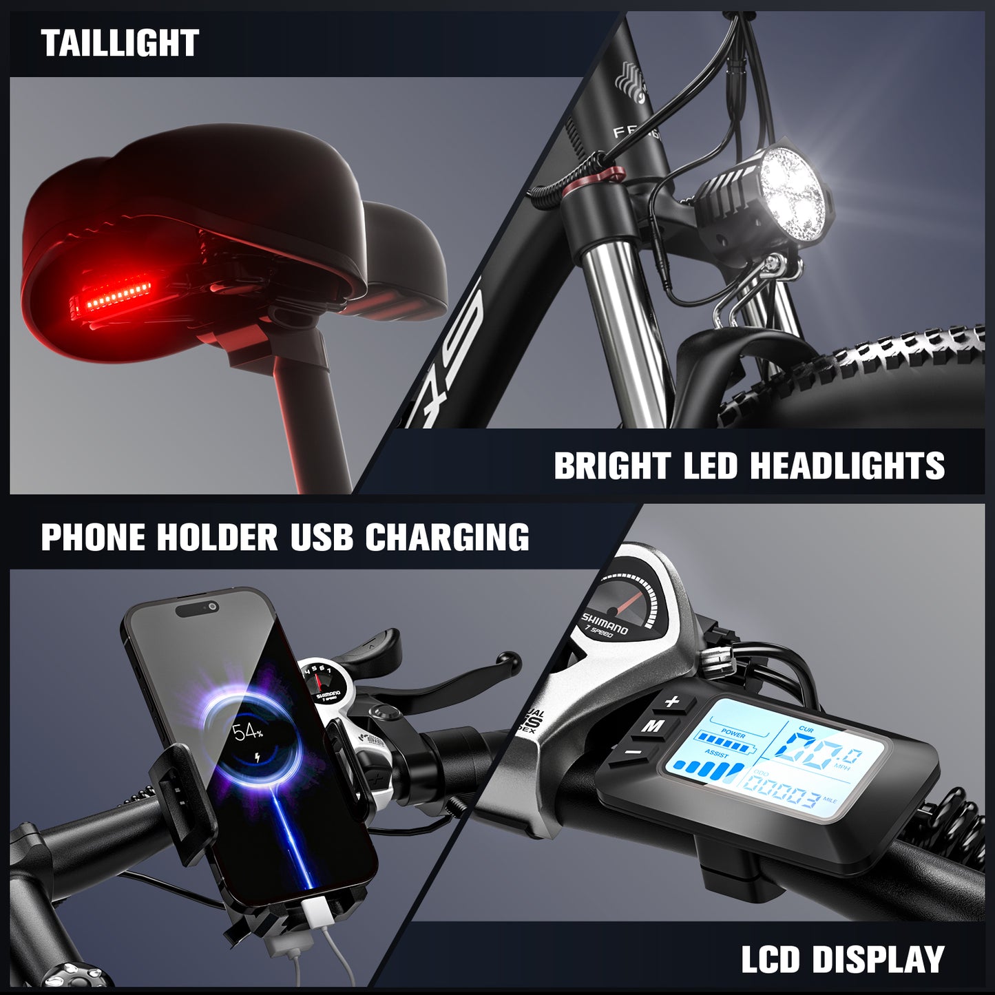 Ebike-Q8 Electric Bike for Adults