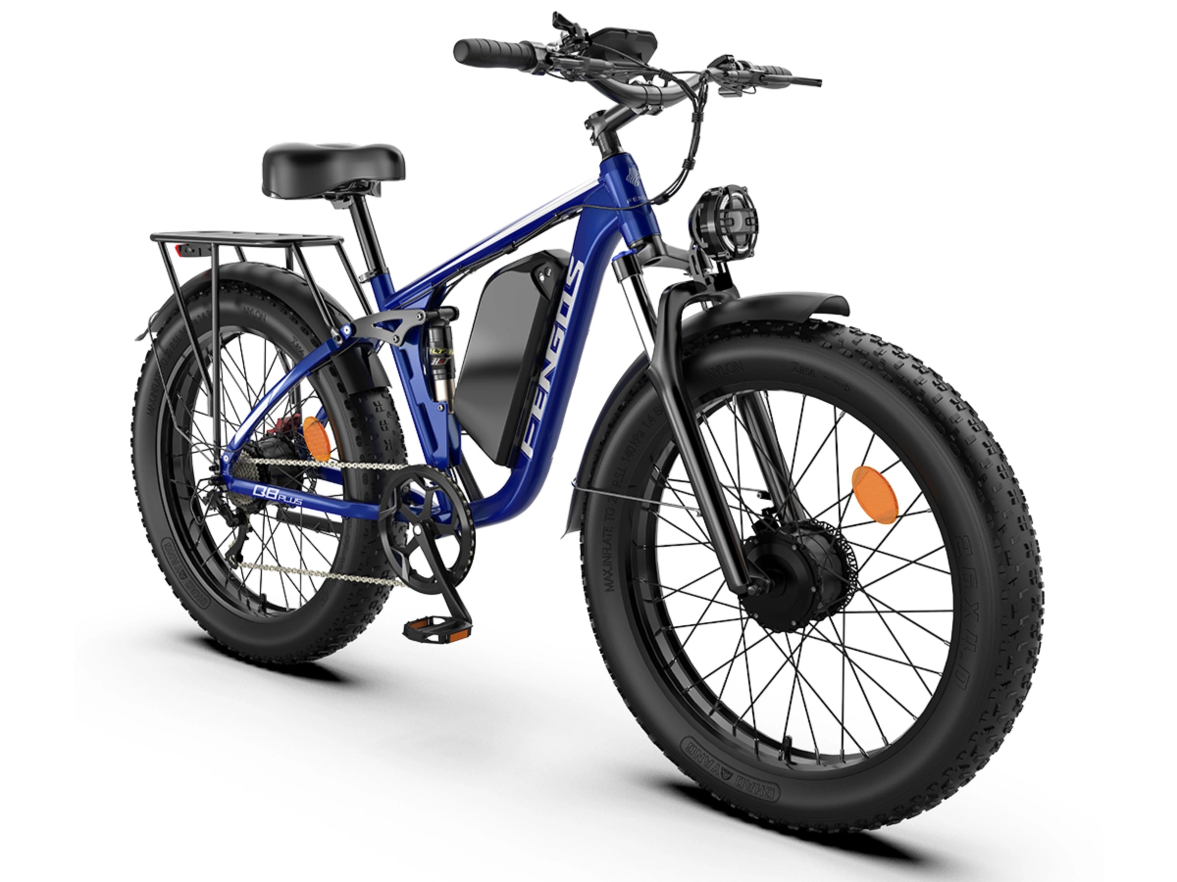 FENGQS Q8 Plus 26" Adult Fat Tyre Off-Road E-Bikes