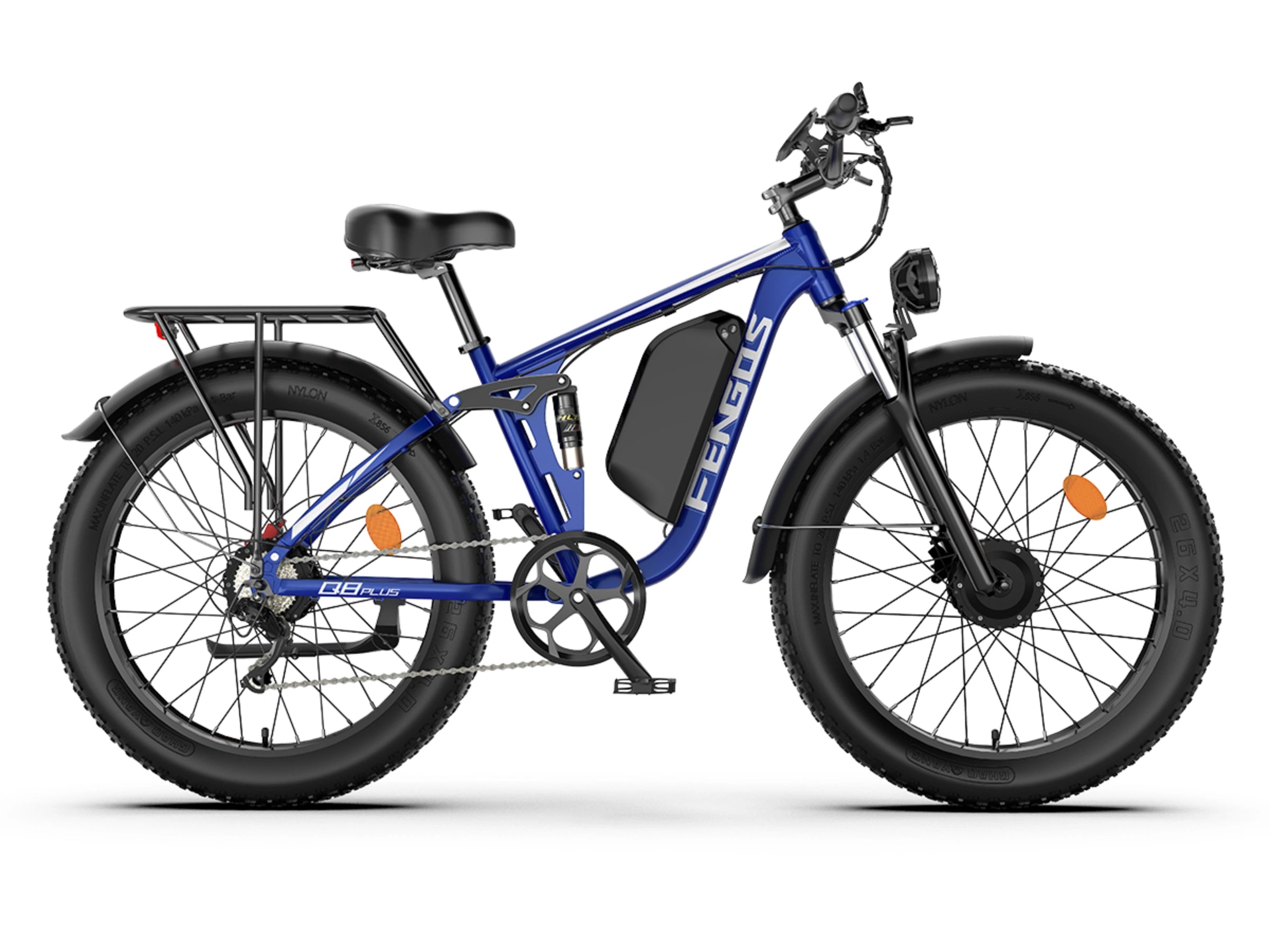 FENGQS Q8 Plus 26" Adult Fat Tyre Off-Road E-Bikes