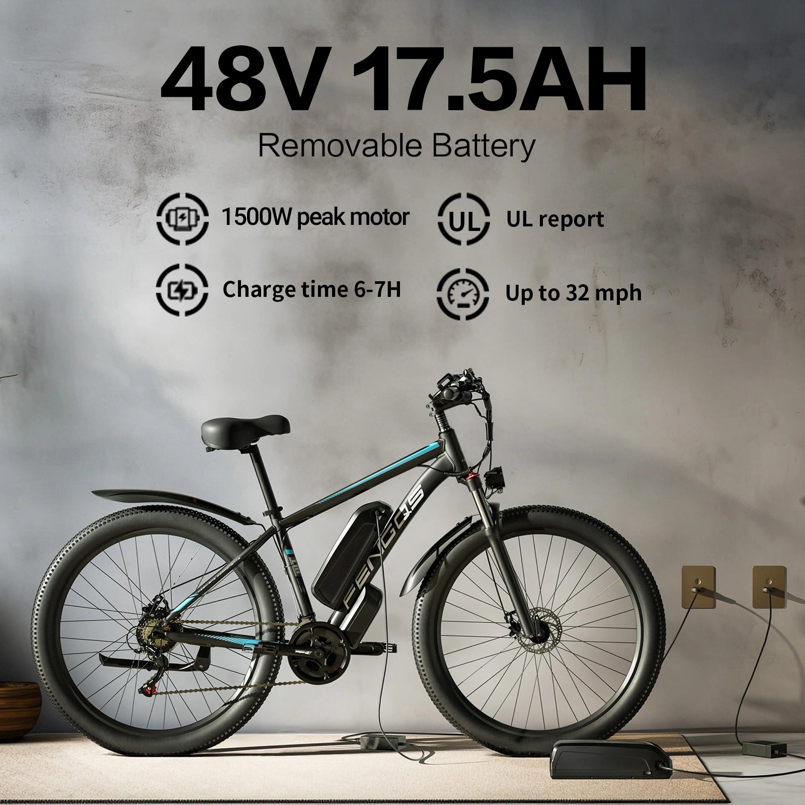 FENGQS Q8 Mountain Electric bikes