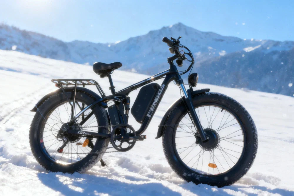 ❄️ Ride All Seasons: Why Fat Tire Electric Bikes Are the Perfect Choice for Winter