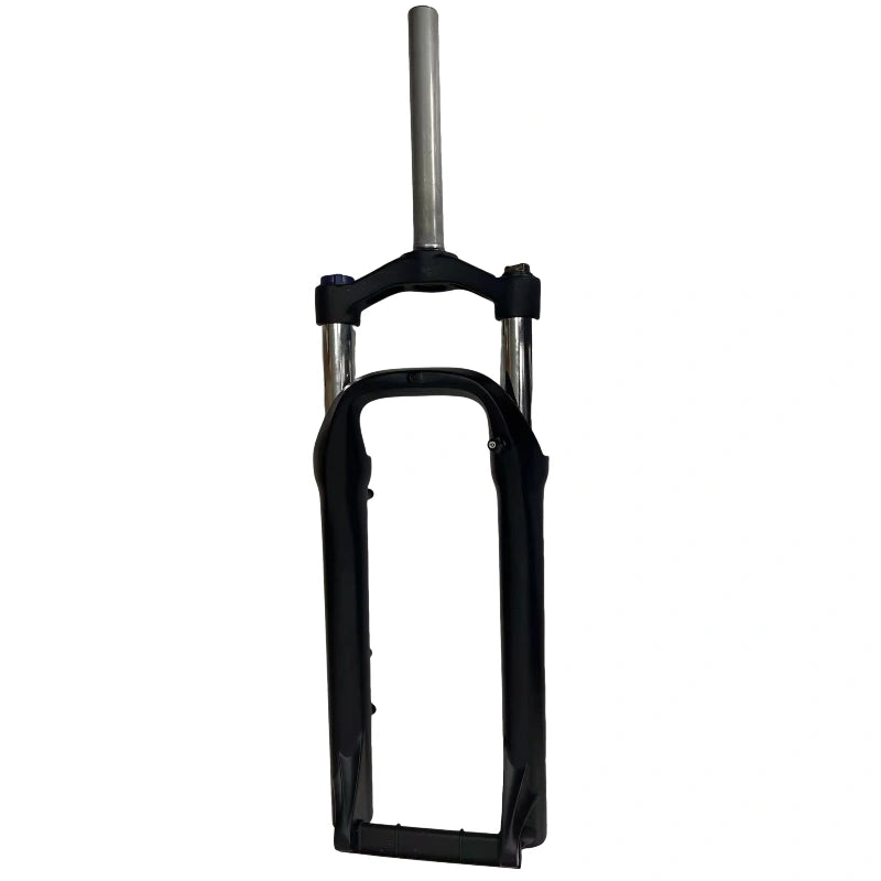 Electric bicycle suspension fork