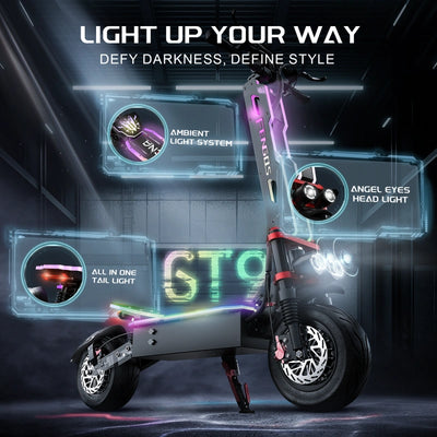 FENGQS GT9 E-Scooter Slightly Imperfect Off-Road Scooter