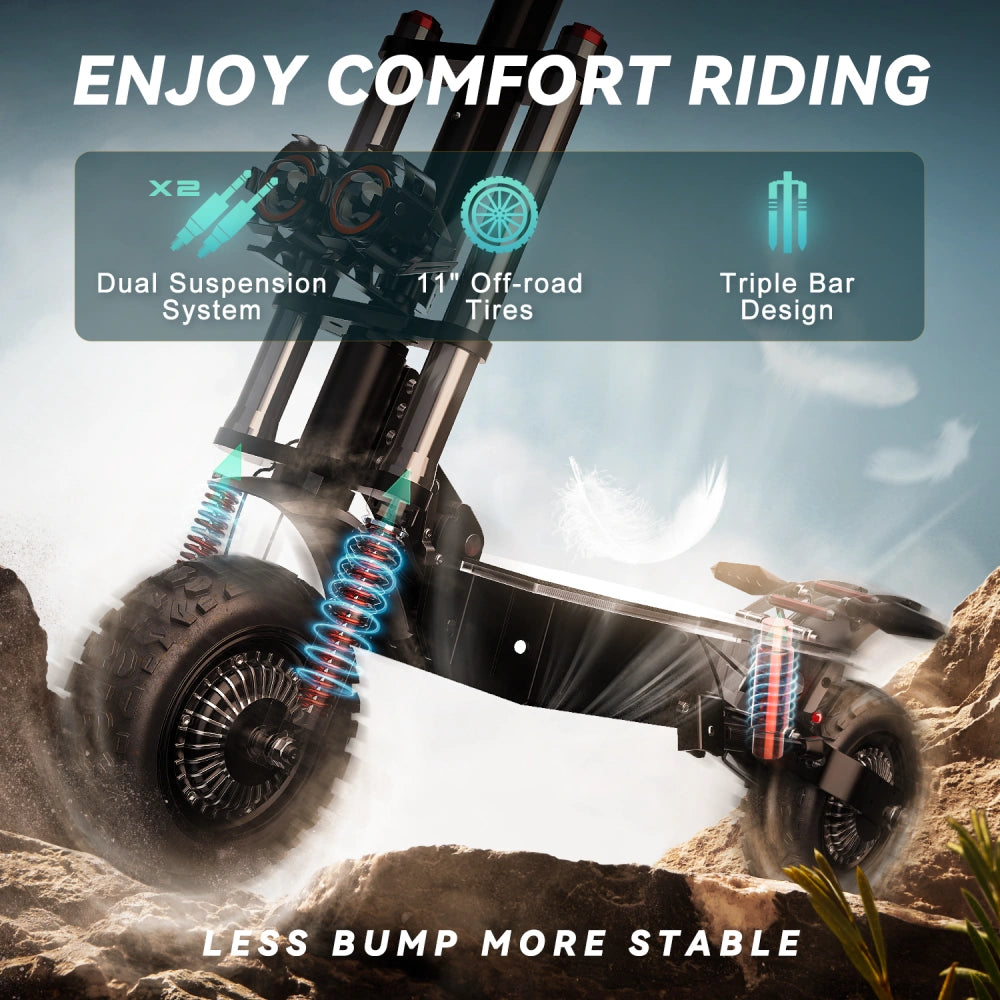 FENGQS GT8Pro Frontand Rear Dual Suspension