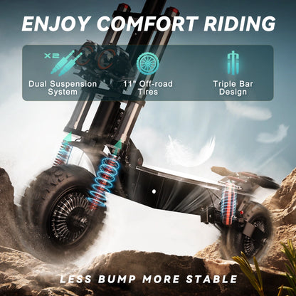FENGQS GT8Pro Frontand Rear Dual Suspension