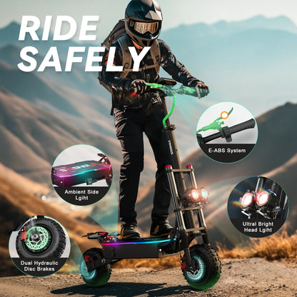 FENGQS GT8 Pro Cycling Safety