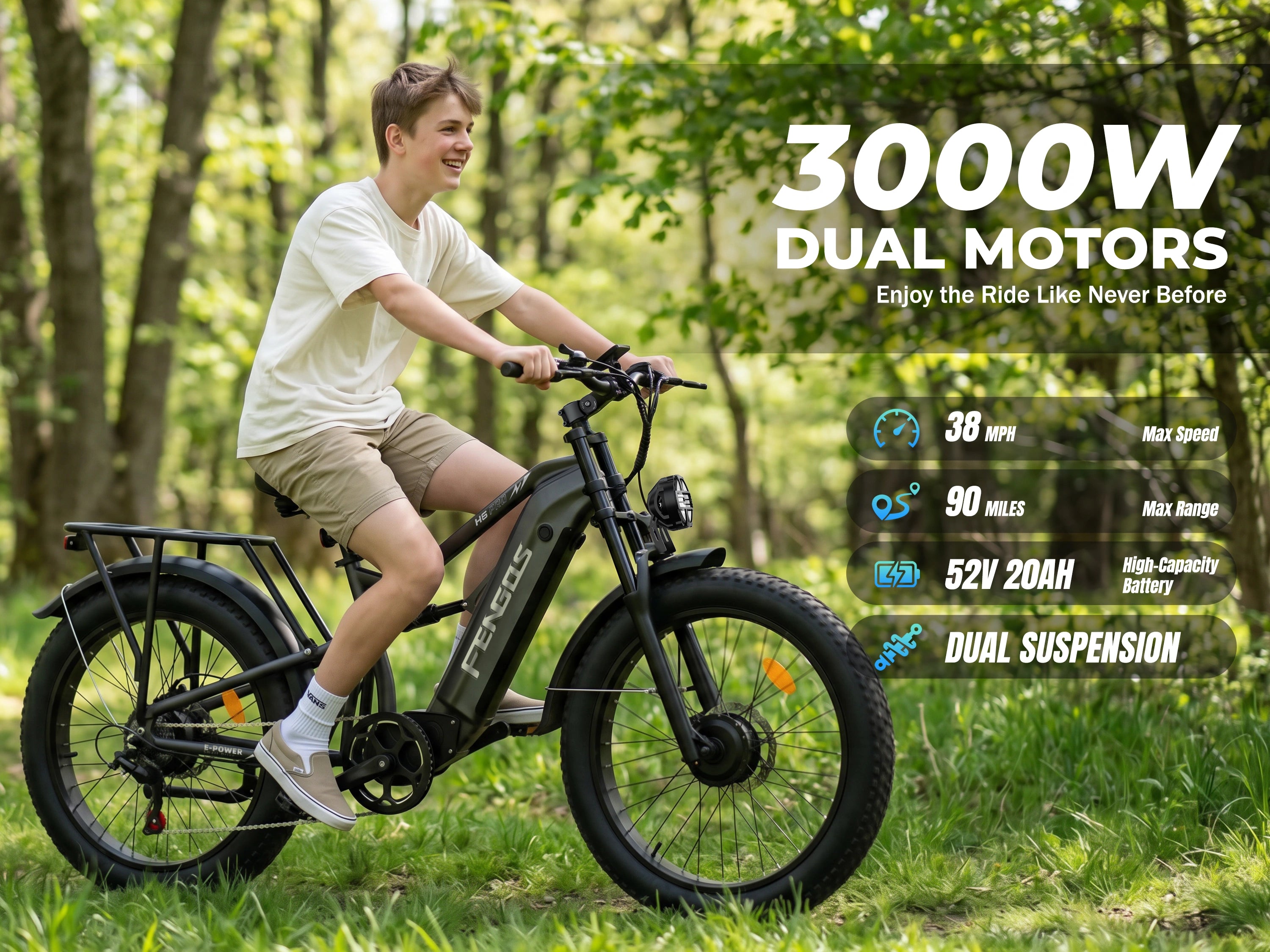 FENGQS H6 PRO Off-Road Electric Bikes
