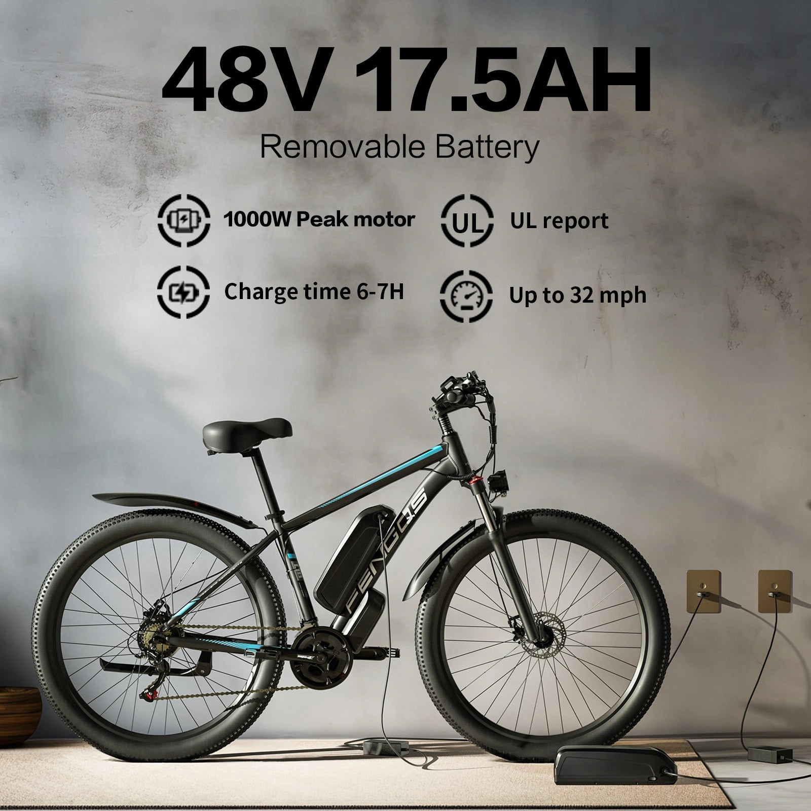 FENGQS Q8 Adult Electric Bike