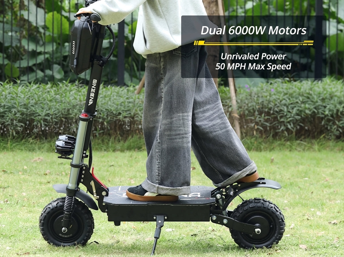 FENGQS GT8 PRO Off-Road Electric Scooter | Dual Motor, 60V Battery