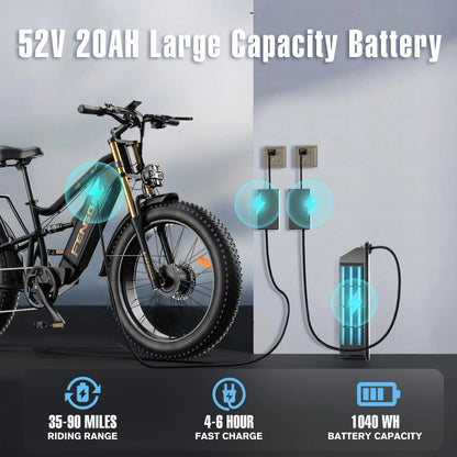 FENGQS H6 PRO Off-Road Electric Bikes