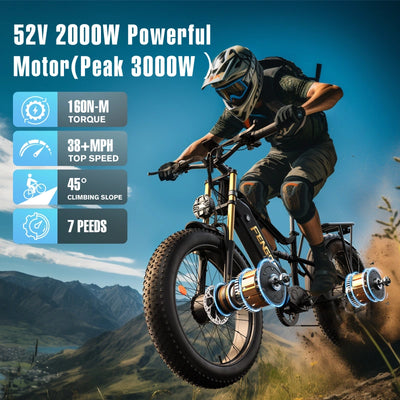 FENGQS H6 PRO Off-Road Electric Bikes