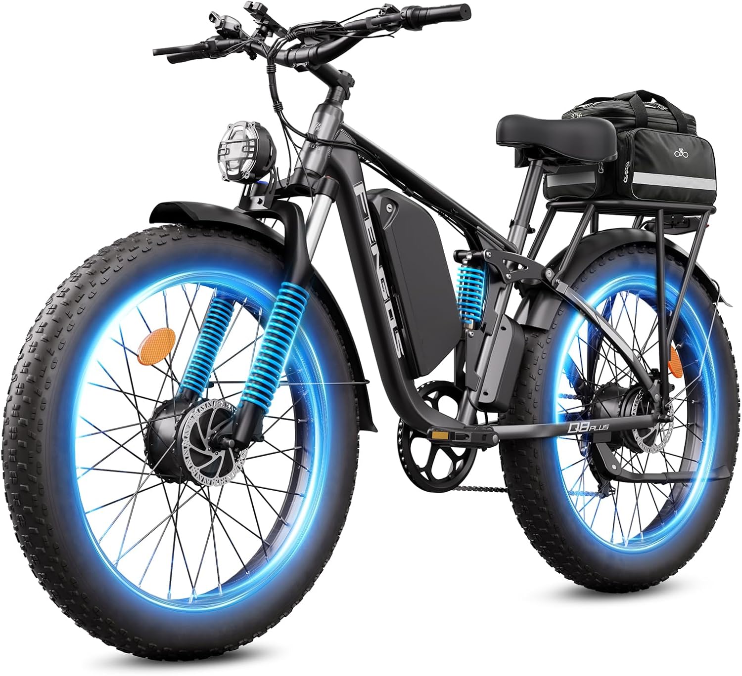 FENGQS Q8Plus 24-inch Adult Off-Road Electric Bike