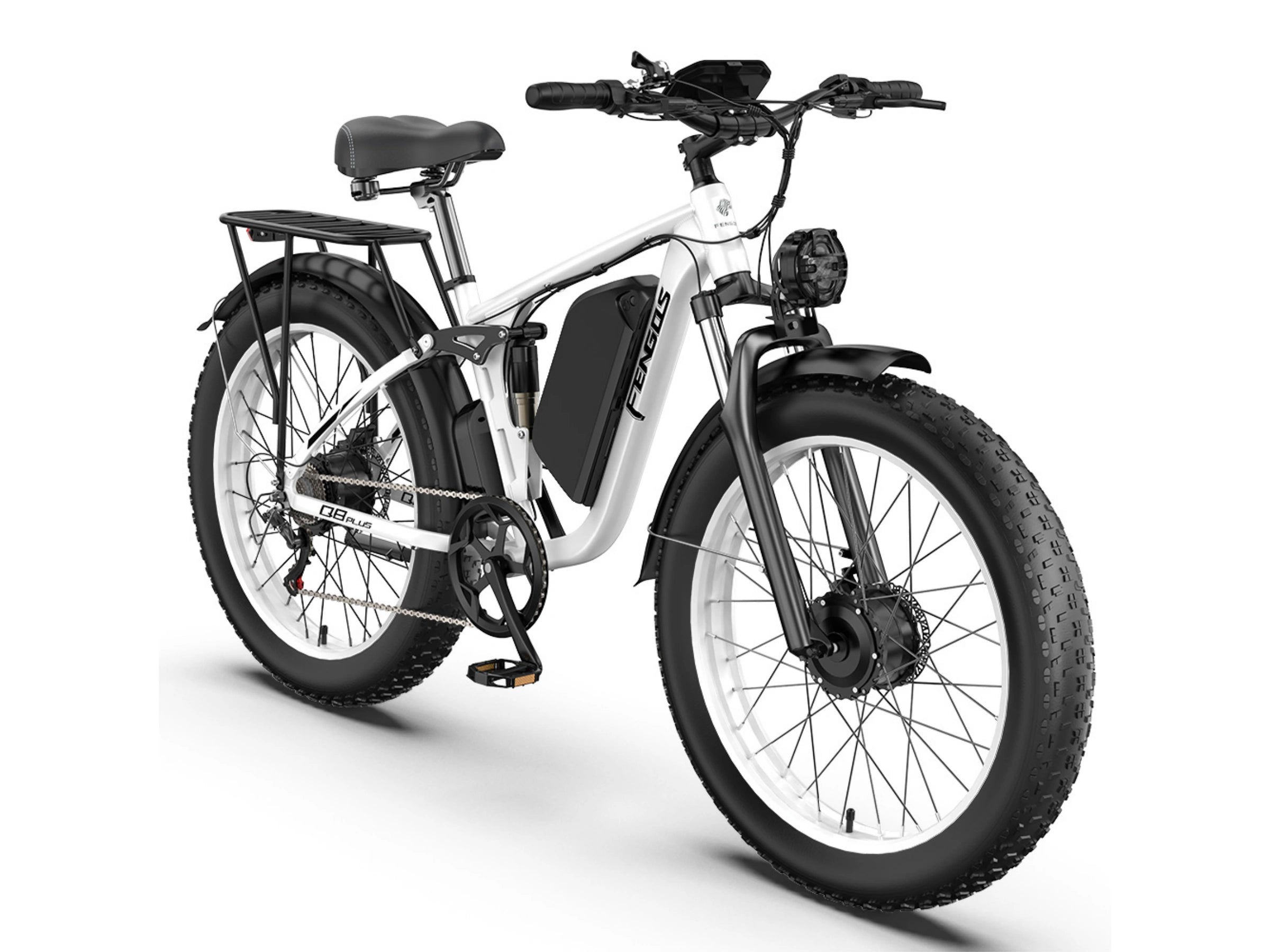 FENGQS Q8Plus 24-inch Adult Off-Road Electric Bike