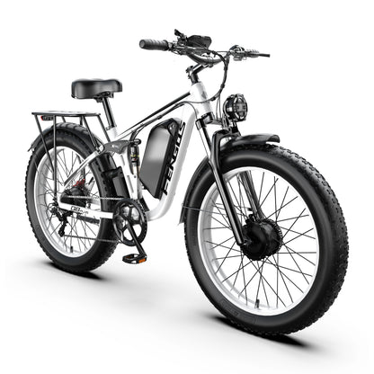 FENGQS Q8Plus 24-inch Adult Off-Road Electric Bike