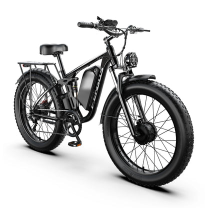 FENGQS Q8Plus 24-inch Adult Off-Road Electric Bike
