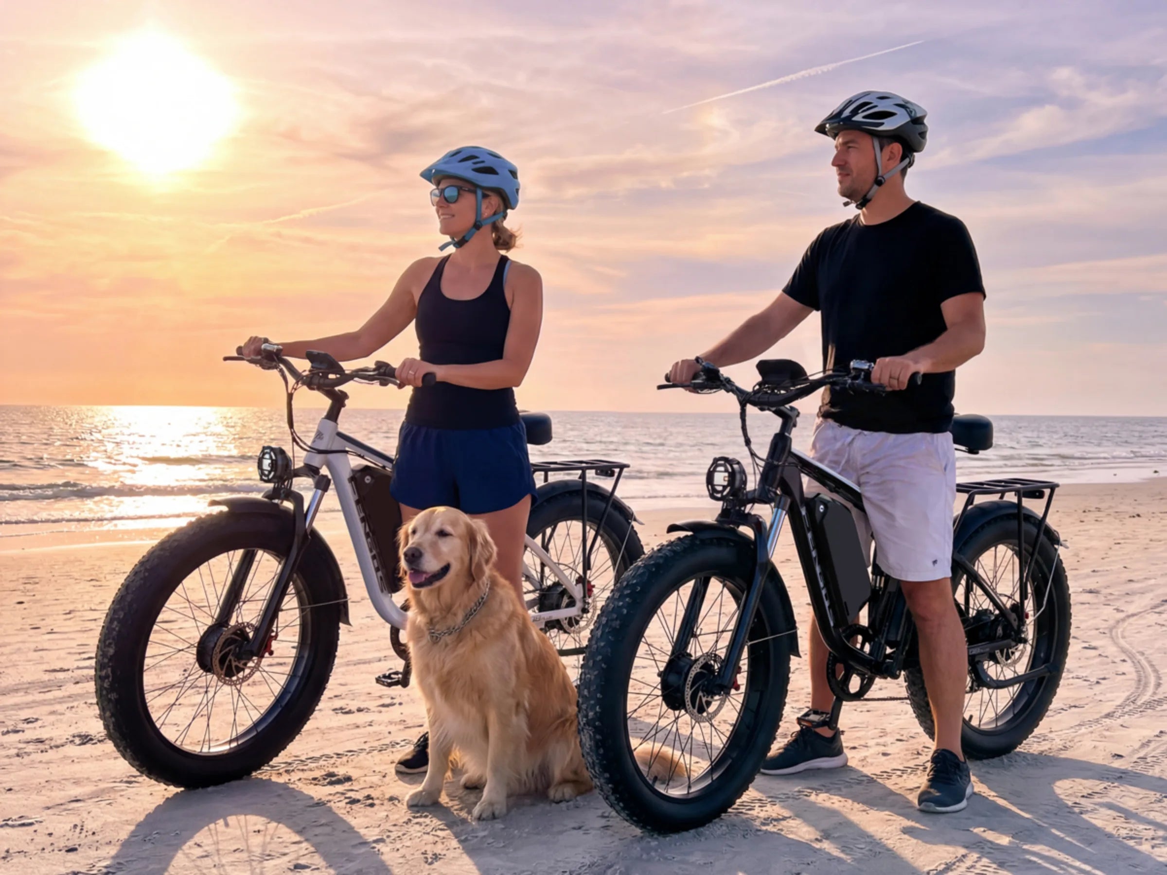 FENGQS Q8 Plus 26" Adult Fat Tyre Off-Road E-Bikes