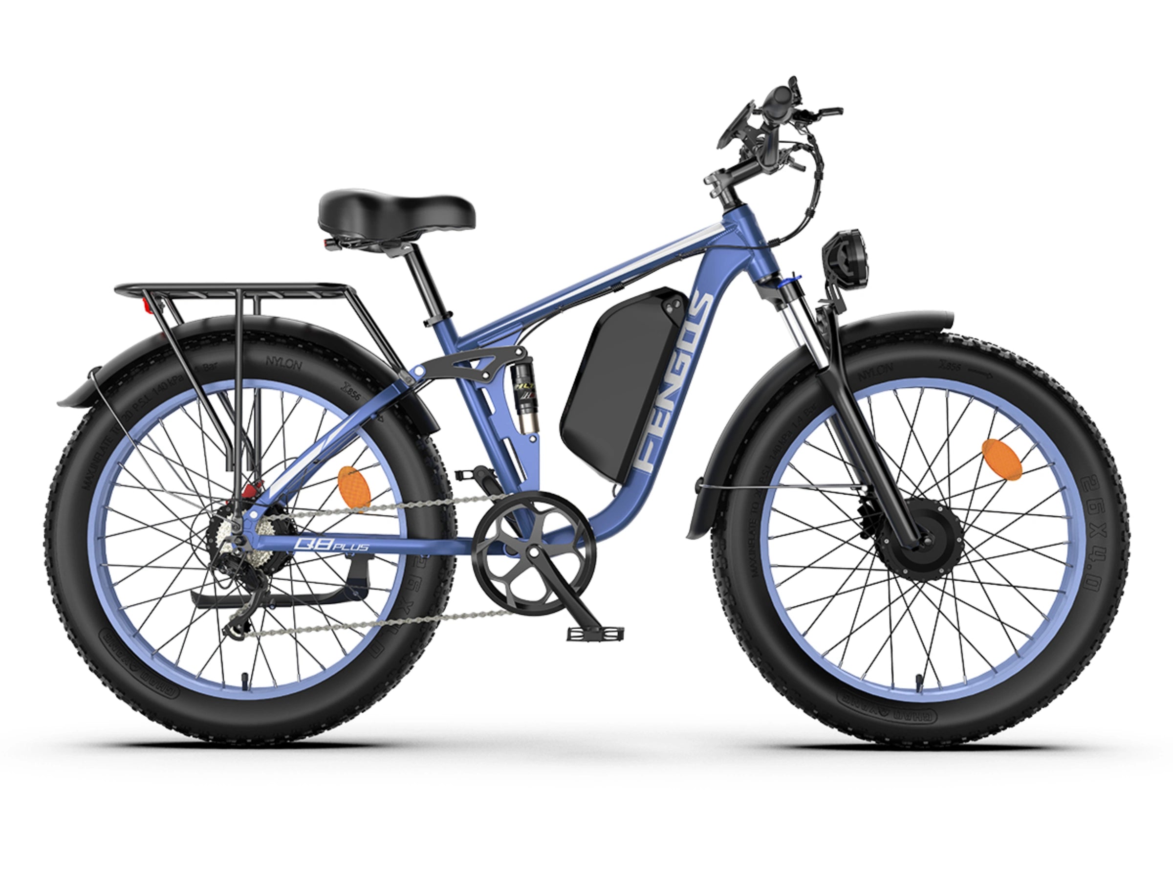FENGQS Q8 Plus 26" Adult Fat Tyre Off-Road E-Bikes