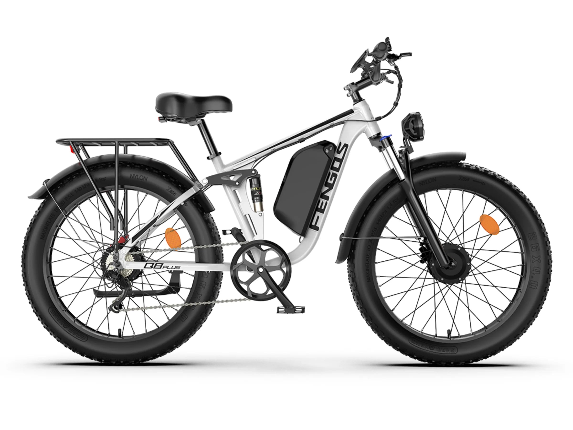 FENGQS Q8Plus 24-inch Adult Off-Road Electric Bike