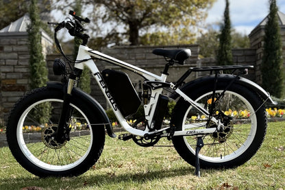 FENGQS Q8Plus 24-inch Adult Off-Road Electric Bike