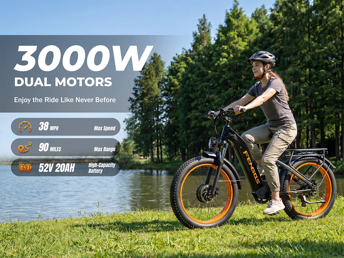 FENGQS H2 PRO Dual-Motor Off-Road Electric Bikes