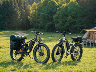 FENGQS Q8 Plus 26" Adult Fat Tyre Off-Road E-Bikes
