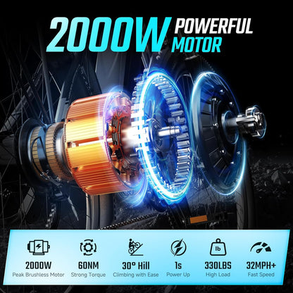 Fengqs Q8 Mountain Elektrofahrräder