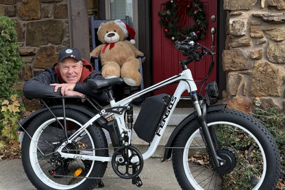 FENGQS Q8Plus 24-inch Adult Off-Road Electric Bike