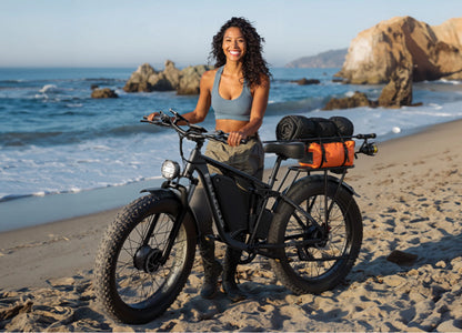 FENGQS Q8Plus 24-inch Adult Off-Road Electric Bike